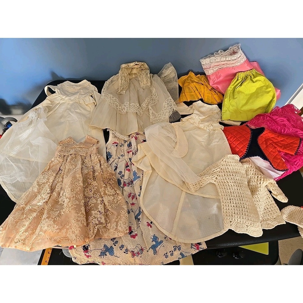 Vintage Barbie Wedding dresses and White lace